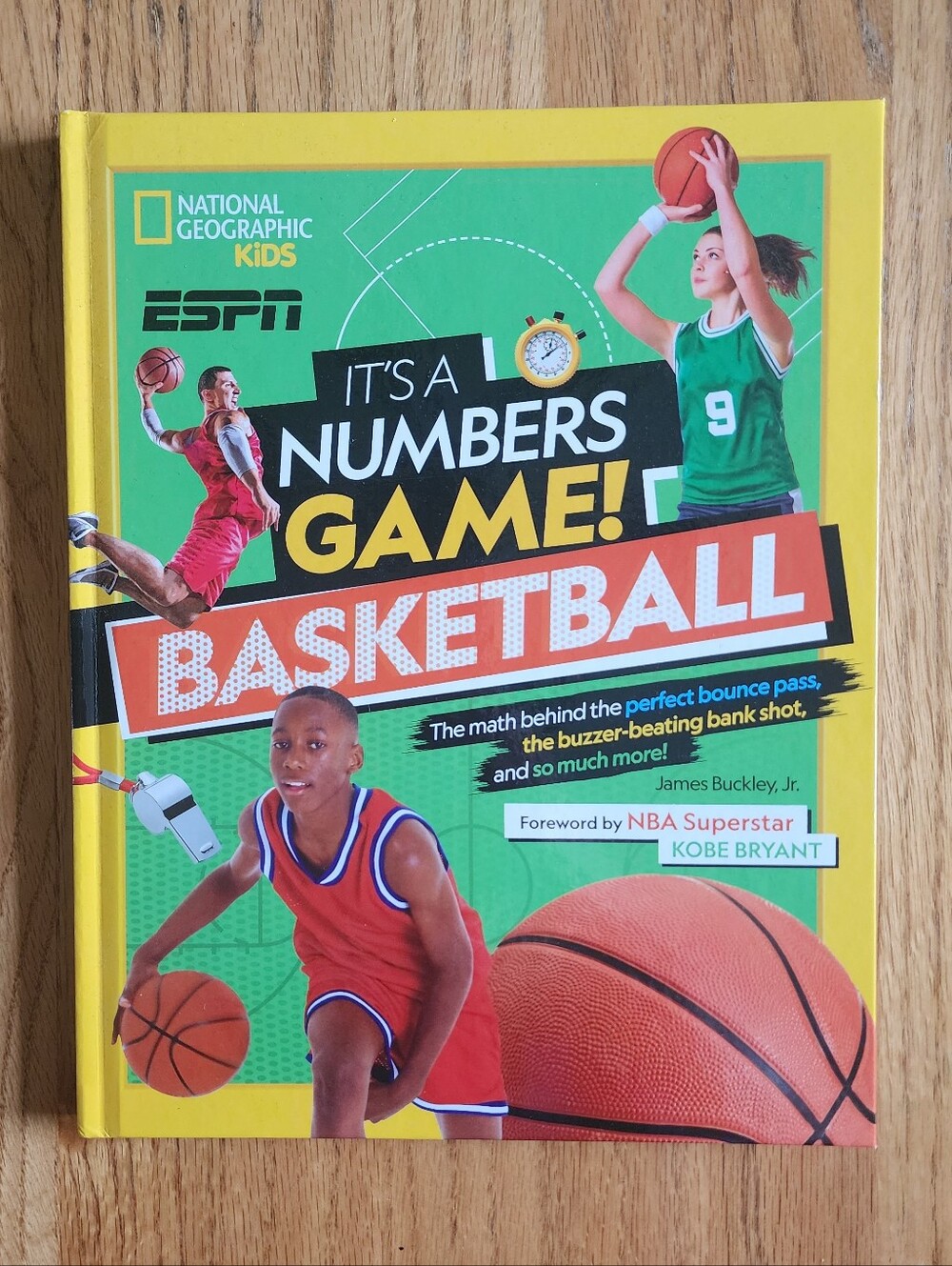 National Geographic Kids ESPN It's a Numbers Game! Basketball Nonfiction Book